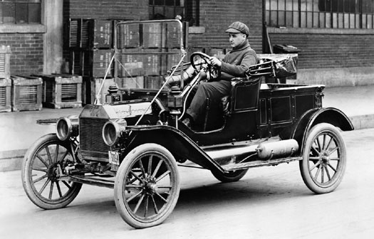 de T ford is de eerste in massa geproduceerde auto in de geschiedenis